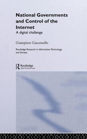 Książka National Governments and Control of the Internet Giampiero Giacomello