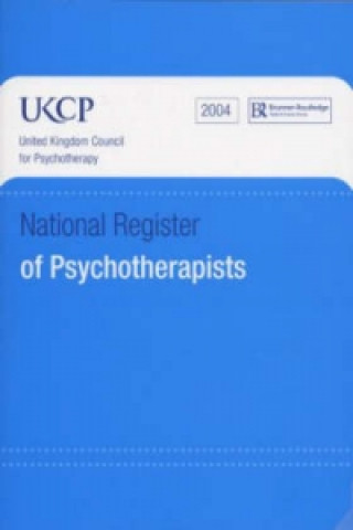 Könyv National Register of Psychotherapists 2004 United Kingdom Council for Psychotherapists