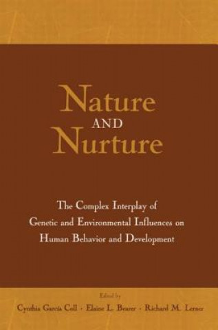 Könyv Nature and Nurture Cynthia Garcia Coll