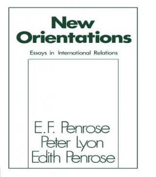 Knjiga New Orientations Edith Tilton Penrose