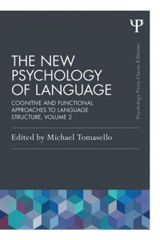Kniha New Psychology of Language Michael Tomasello