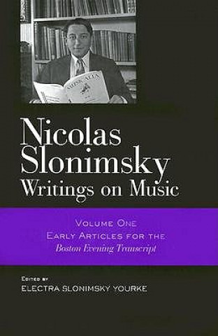 Książka Nicolas Slonimsky: Writings on Music Nicolas Slonimsky