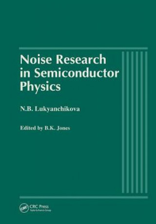 Livre Noise Research in Semiconductor Physics 