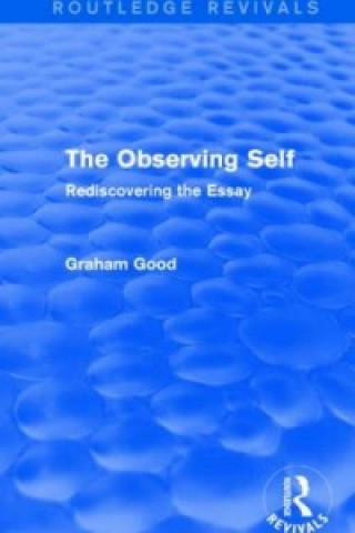 Buch Observing Self (Routledge Revivals) Graham Good