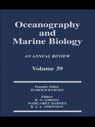 Carte Oceanography and Marine Biology, An Annual Review, Volume 39 