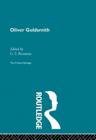 Könyv Oliver Goldsmith G  S Rousseau