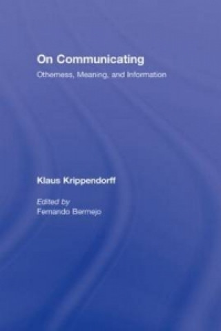 Kniha On Communicating Klaus Krippendorff