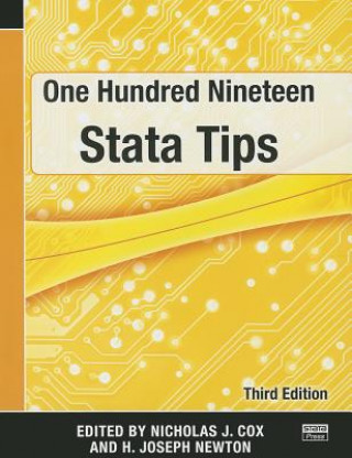 Kniha One Hundred Nineteen Stata Tips, Third Edition H.Joseph Newton