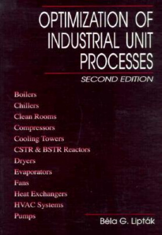 Kniha Optimization of Industrial Unit Processes Bela G. Liptak