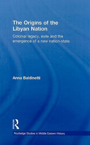 Knjiga Origins of the Libyan Nation Baldinetti