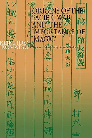 Buch Origins of the Pacific War and the Importance of 'Magic' Keiichiro Komatsu