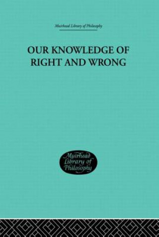 Buch Our Knowledge of Right and Wrong Jonathan Harrison