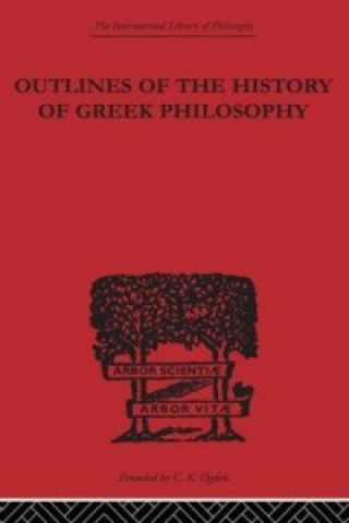 Książka Outlines of the History of Greek Philosophy Eduard Zeller