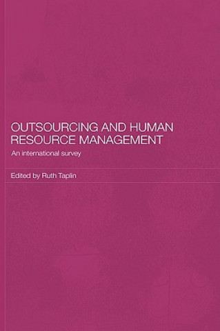 Livre Outsourcing and Human Resource Management Taplin Ruth