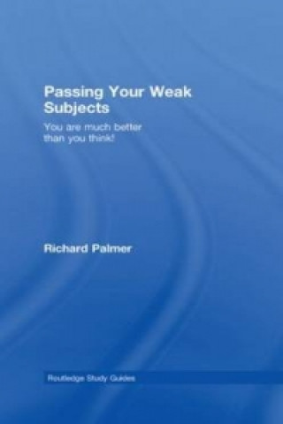 Книга Passing Your Weak Subjects Richard Palmer