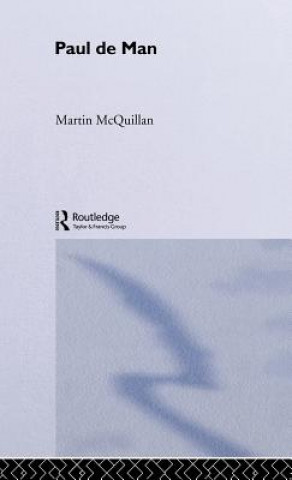 Книга Paul de Man Martin McQuillan