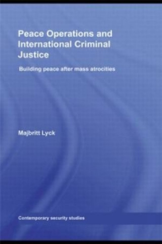 Libro Peace Operations and International Criminal Justice Majbritt Lyck