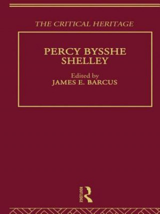 Książka Percy Bysshe Shelley James E. Barcus