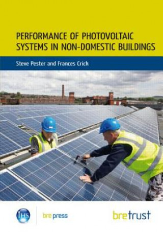 Kniha Performance of Photovoltaic Systems in Non-Domestic Buildings Frances Crick