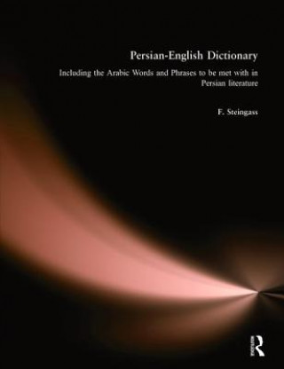 Książka Persian-English Dictionary F. Steingass