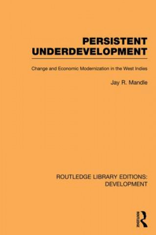 Kniha Persistent Underdevelopment Jay R. Mandle