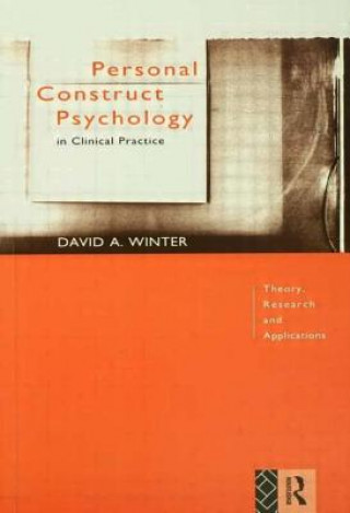 Buch Personal Construct Psychology in Clinical Practice David Winter