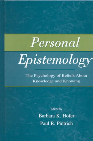 Kniha Personal Epistemology 