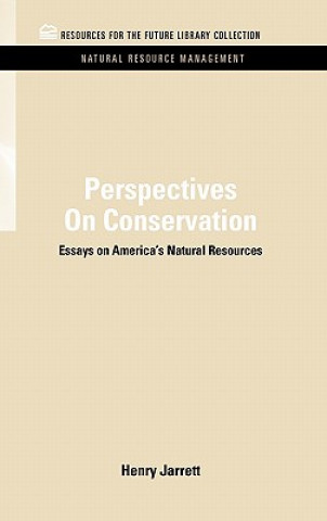 Livre Perspectives On Conservation Henry Jarrett