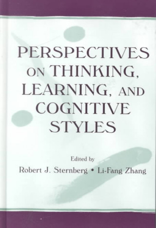 Kniha Perspectives on Thinking, Learning, and Cognitive Styles 