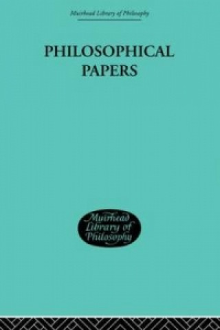 Kniha Philosophical Papers George Edward Moore