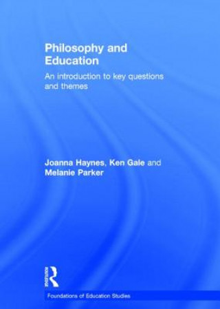 Kniha Philosophy and Education Mel Parker