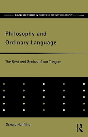 Βιβλίο Philosophy and Ordinary Language Oswald Hanfling