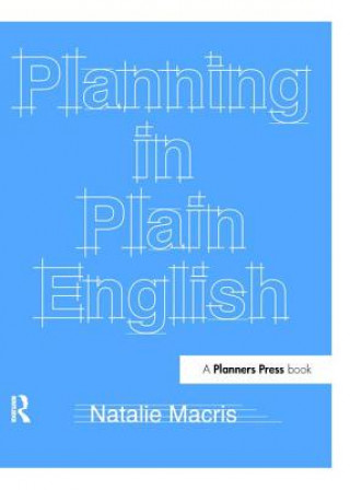 Könyv Planning in Plain English Natalie Macris