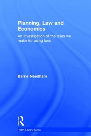 Carte Planning Law and Economics Barrie Needham