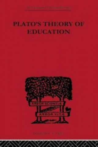 Kniha Plato's Theory of Education R.C. Lodge