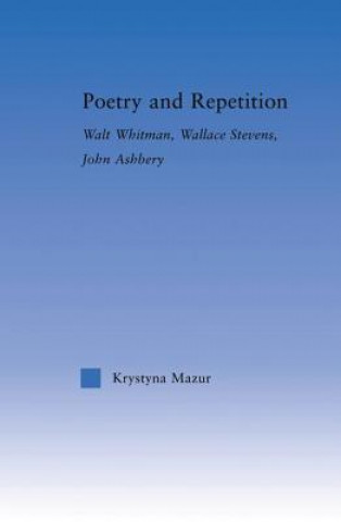 Книга Poetry and Repetition Krystyna Mazur