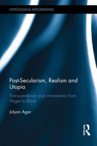 Kniha Post-Secularism, Realism and Utopia Jolyon Agar