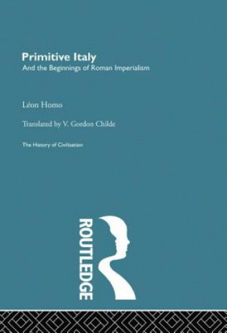 Könyv Primitive Italy Leon Homo