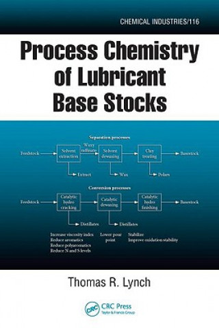 Könyv Process Chemistry of Lubricant Base Stocks Thomas R. Lynch
