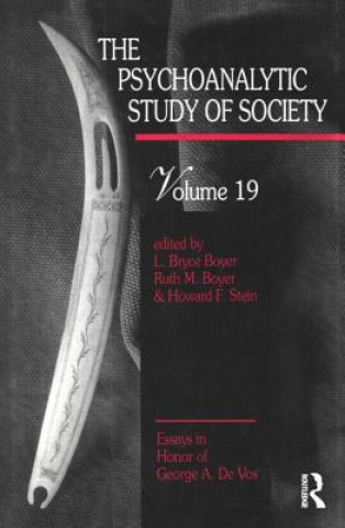 Carte Psychoanalytic Study of Society, V. 19 Howard F. Stein