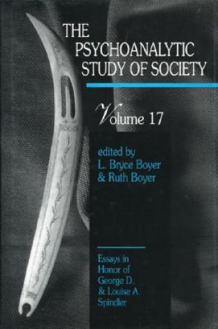 Kniha Psychoanalytic Study of Society 