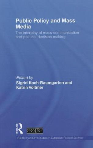 Βιβλίο Public Policy and the Mass Media Sigrid Koch-Baumgarten