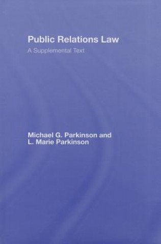 Libro Public Relations Law Michael G. Parkinson