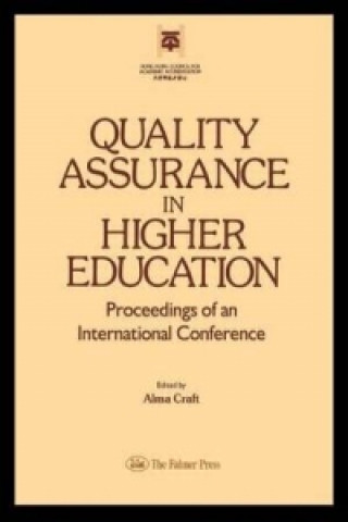Kniha Quality Assurance In Higher Education Alma Craft