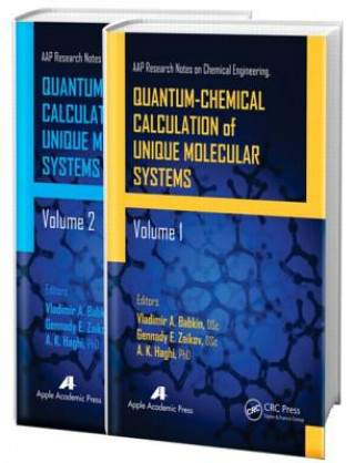 Carte Quantum-Chemical Calculation of Unique Molecular Systems, Two-Volume Set Vladimir A. Babkin