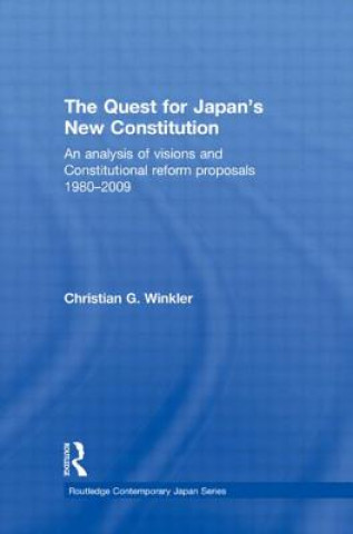 Livre Quest for Japan's New Constitution Christian G. Winkler