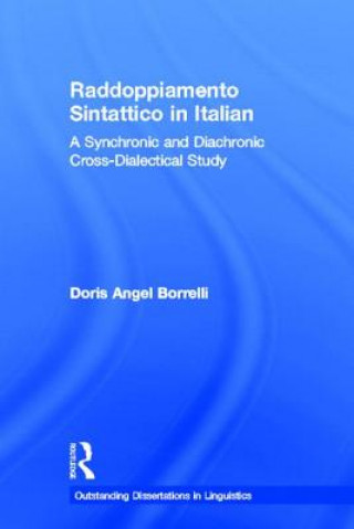 Kniha Raddoppiamento Sintattico in Italian Doris Angel Borrelli