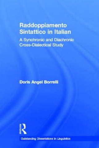 Buch Raddoppiamento Sintattico in Italian Doris Angel Borrelli