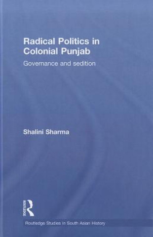 Kniha Radical Politics in Colonial Punjab Sharma