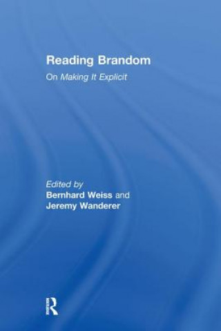 Kniha Reading Brandom Bernhard Weiss